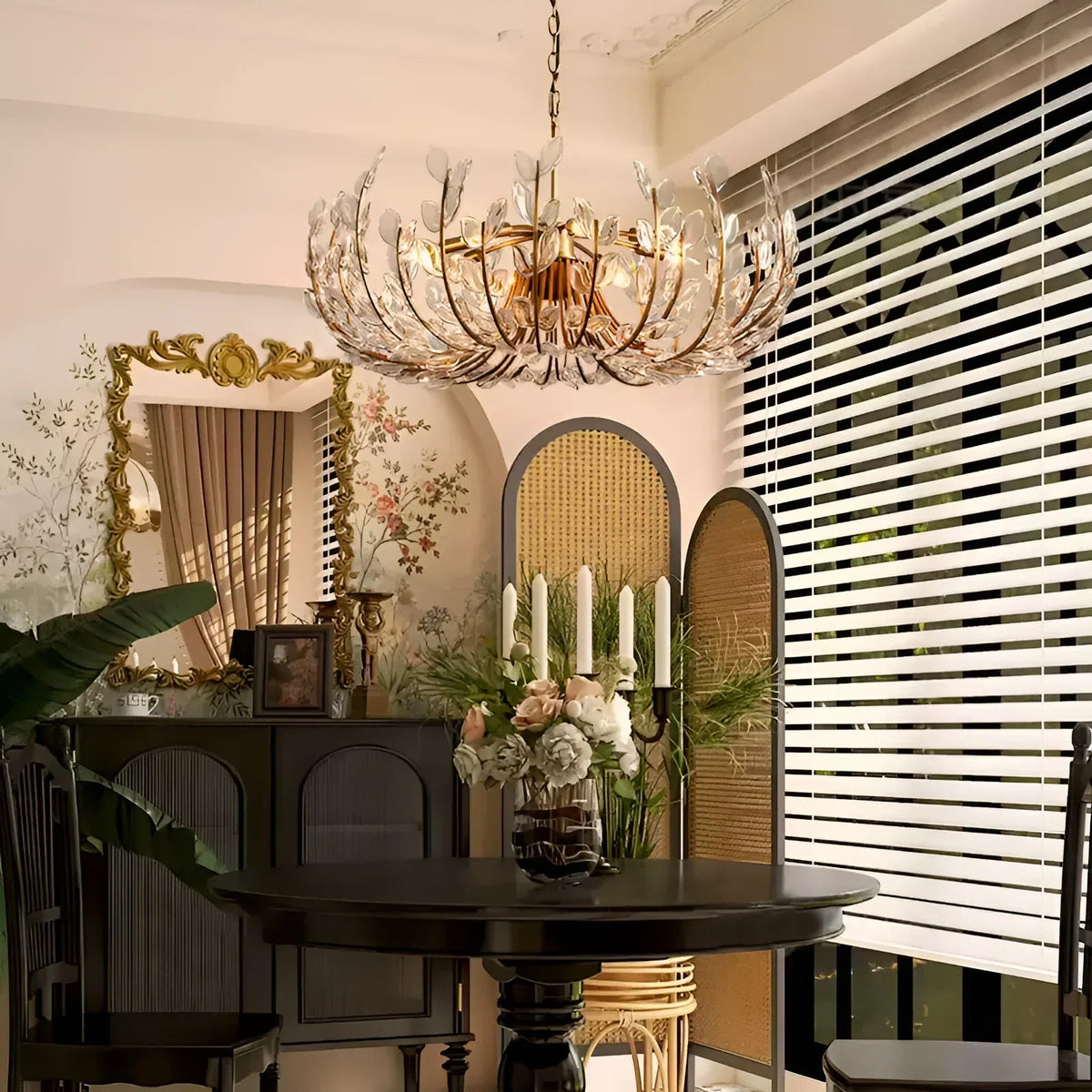 Adela 8 Light Chandelier - Cyran Lamps
