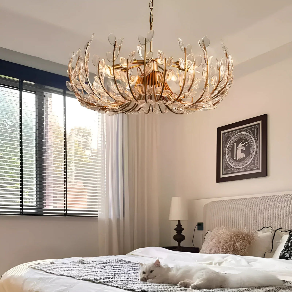 Adela 8 Light Chandelier - Cyran Lamps