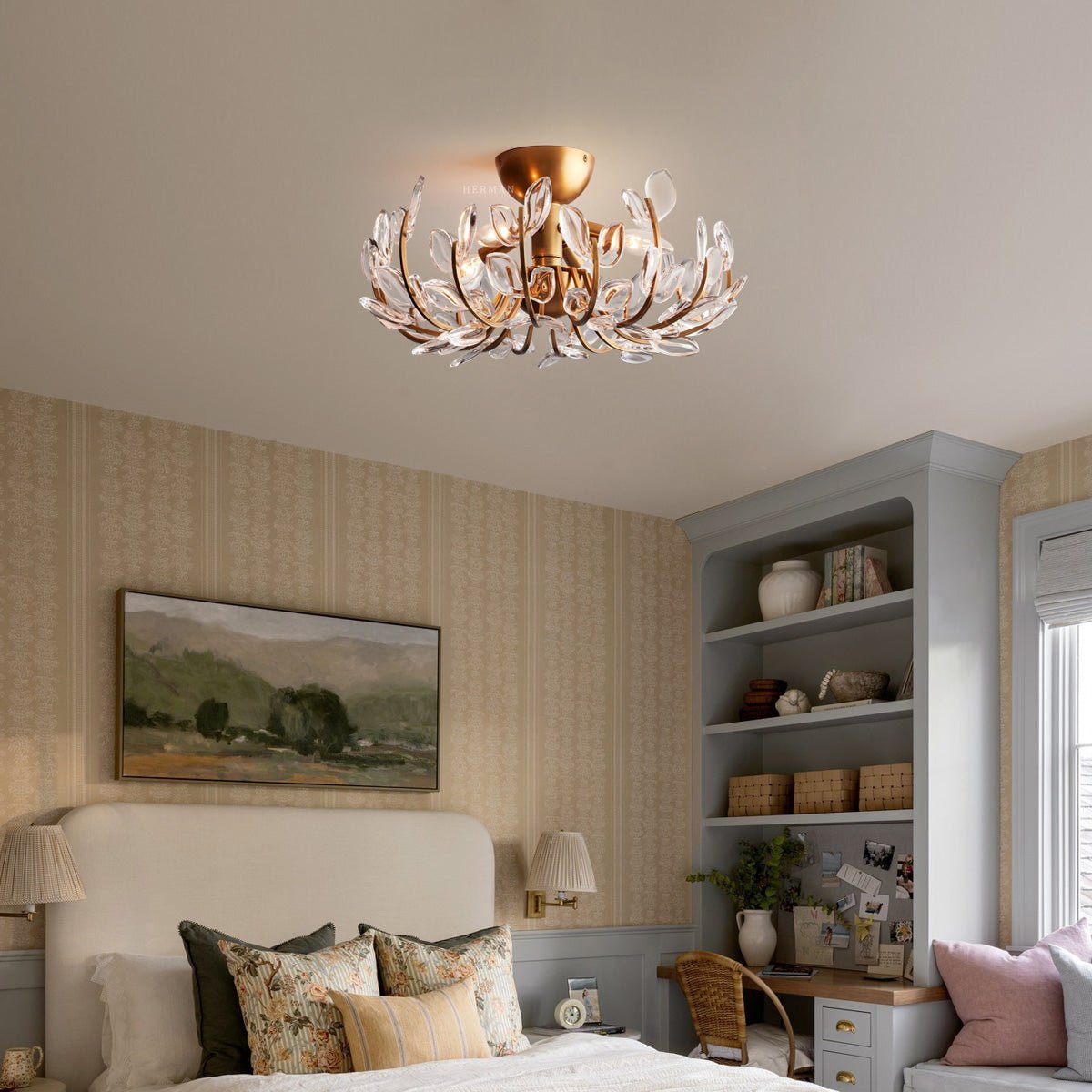 Adela Flushmount - Cyran Lamps