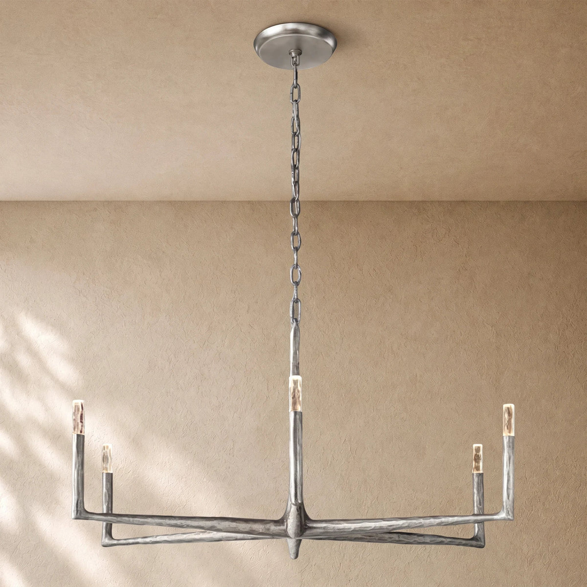 Thadria Forged Round Chandelier 36" 48" 60" 72"