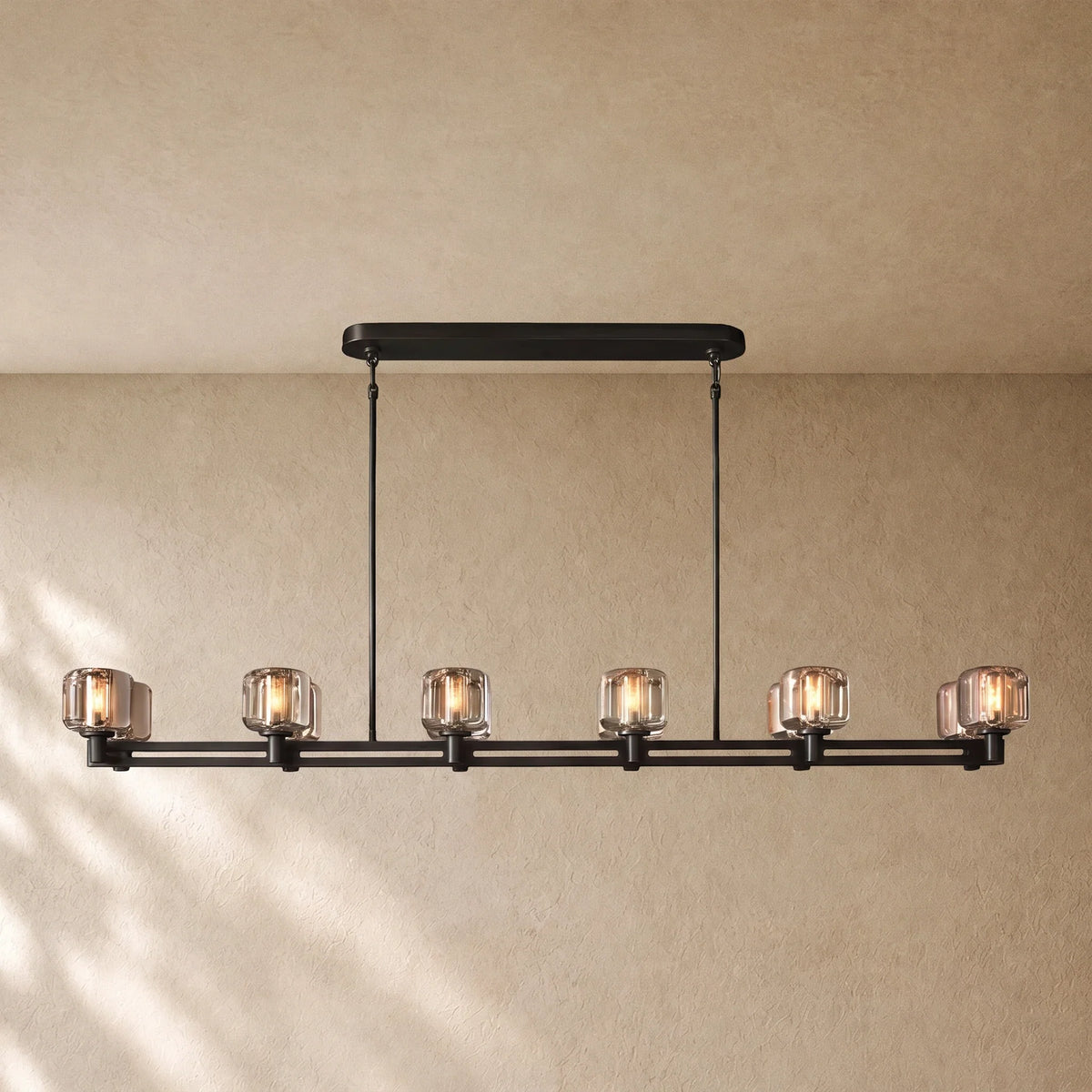Demaretio Double Linear Chandelier