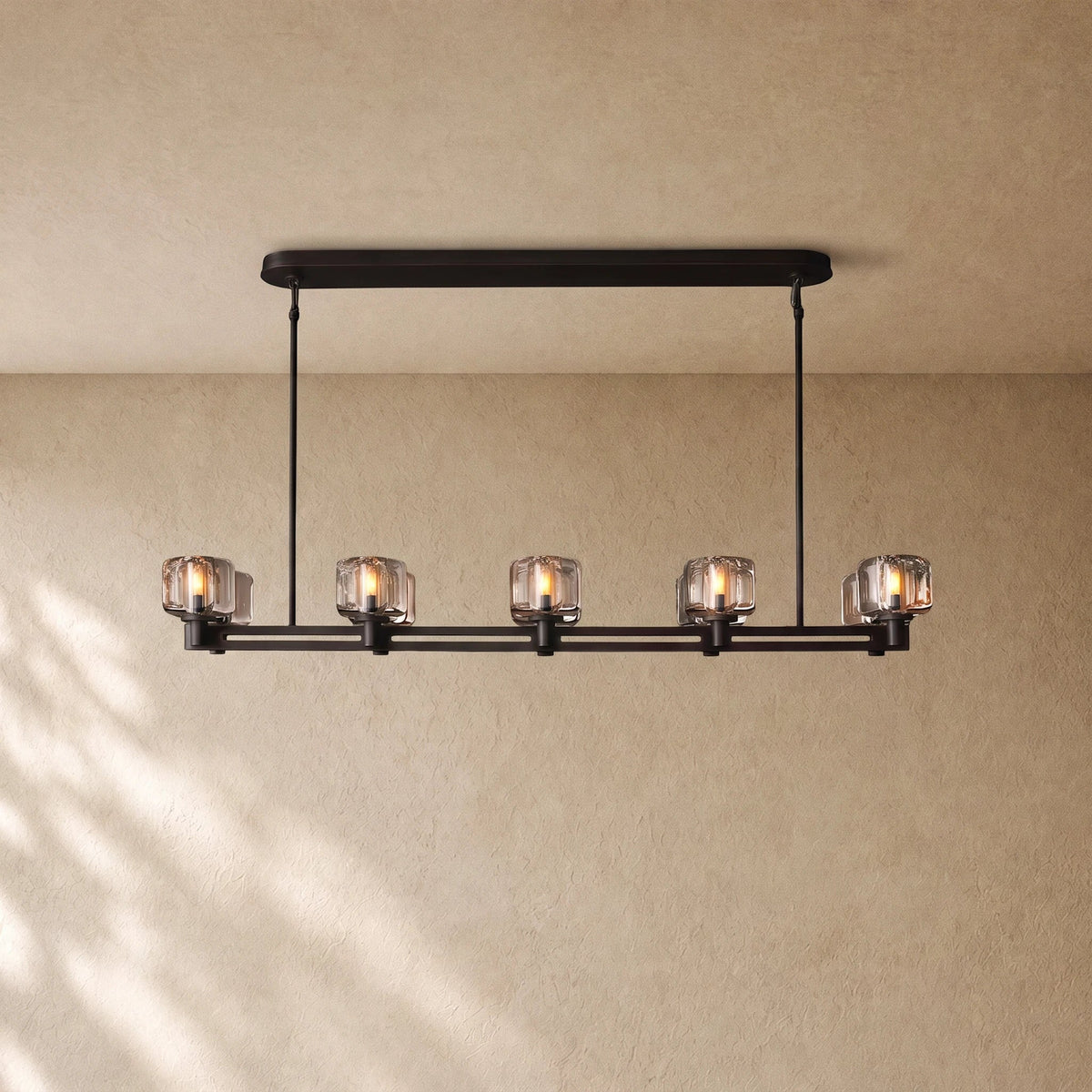 Demaretio Double Linear Chandelier