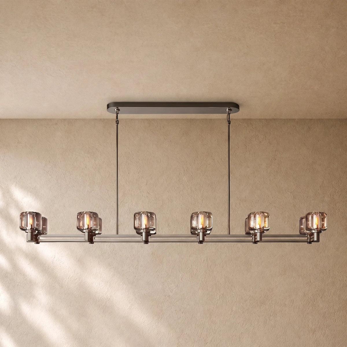 Demaretio Double Linear Chandelier