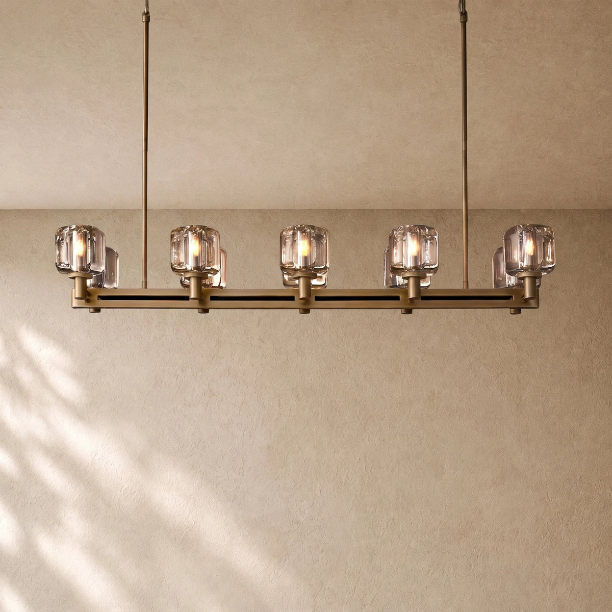 Demaretio Double Linear Chandelier