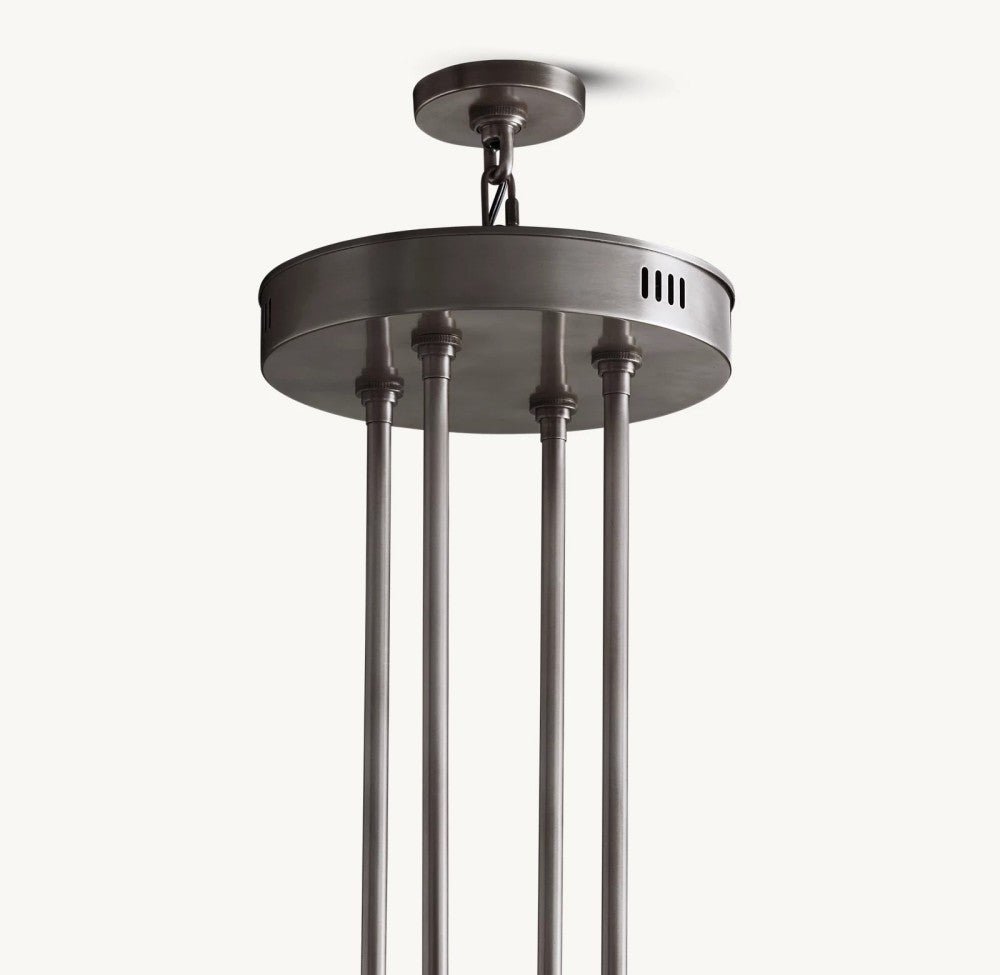 Akachon Round Two - Tier Chandelier 60" - Cyran Lamps