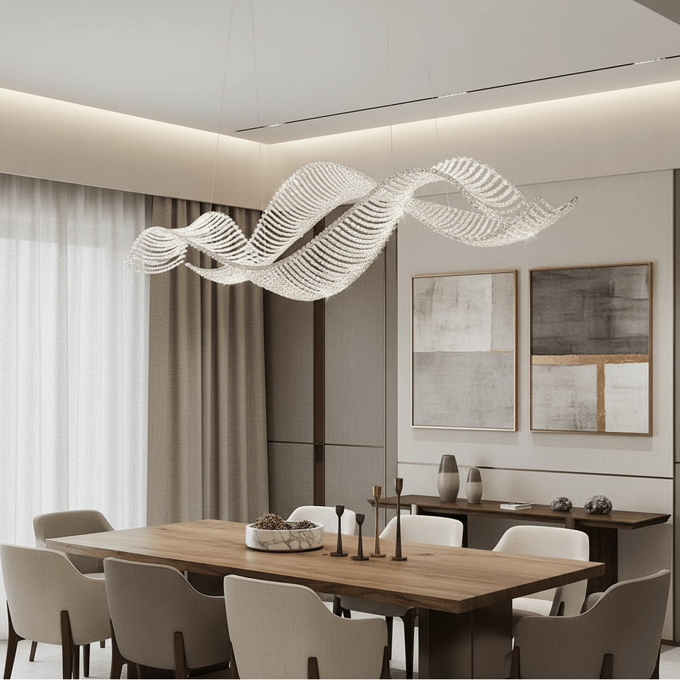 Alleri Crystal Chandelier - cyranlamps