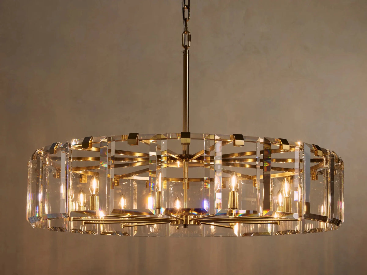 Amaya Round Chandelier - cyranlighting