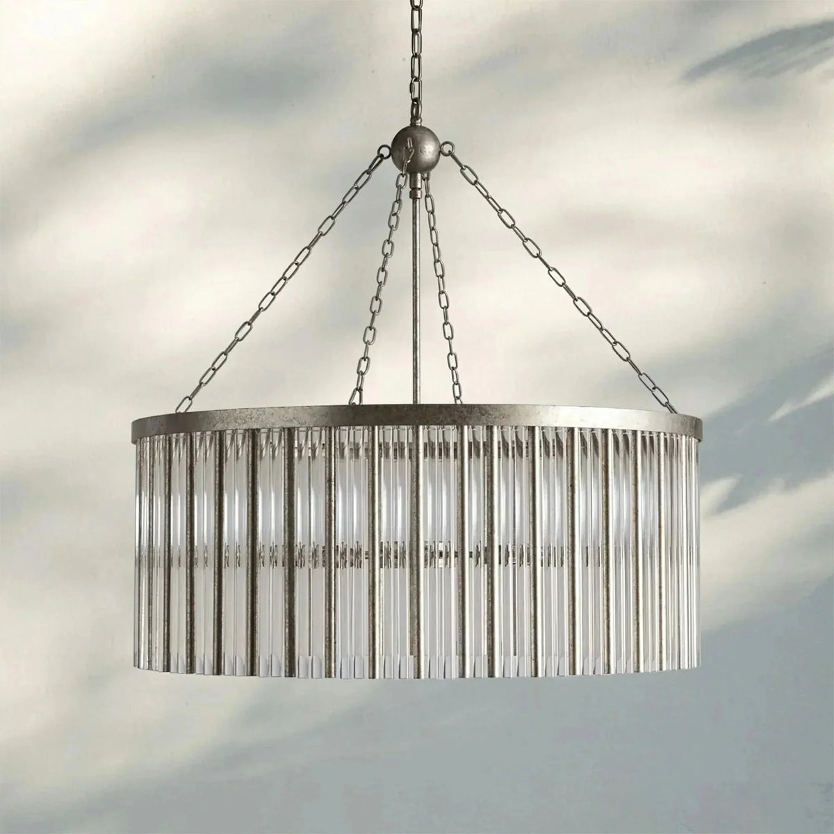 Andalucian Round Chandelier 24"35" - cyranlamps