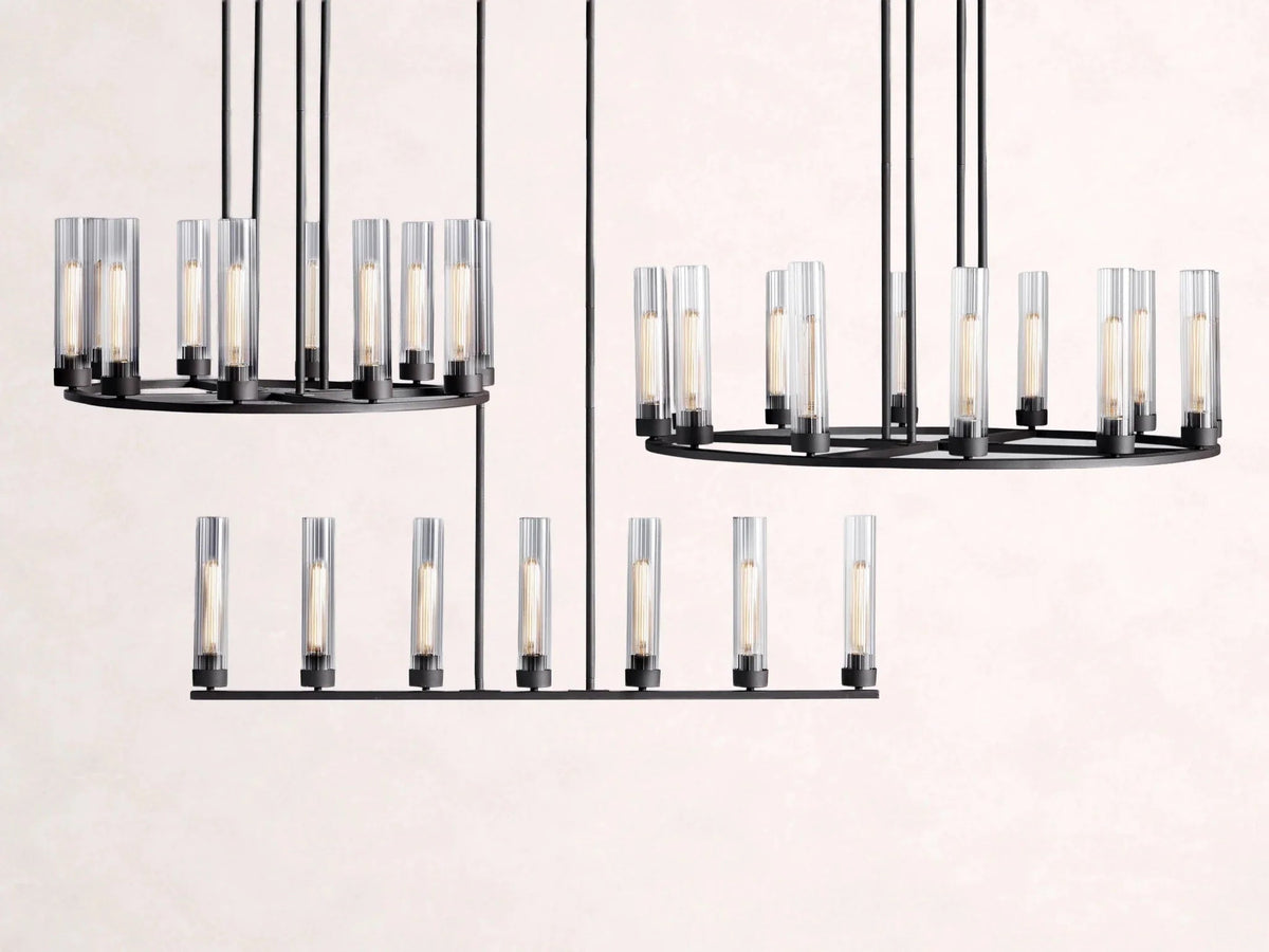 Andreas Linear Chandelier - Cyran Lamps