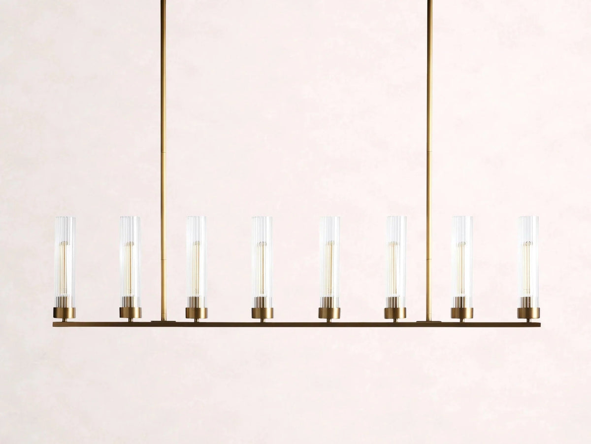 Andreas Linear Chandelier - Cyran Lamps