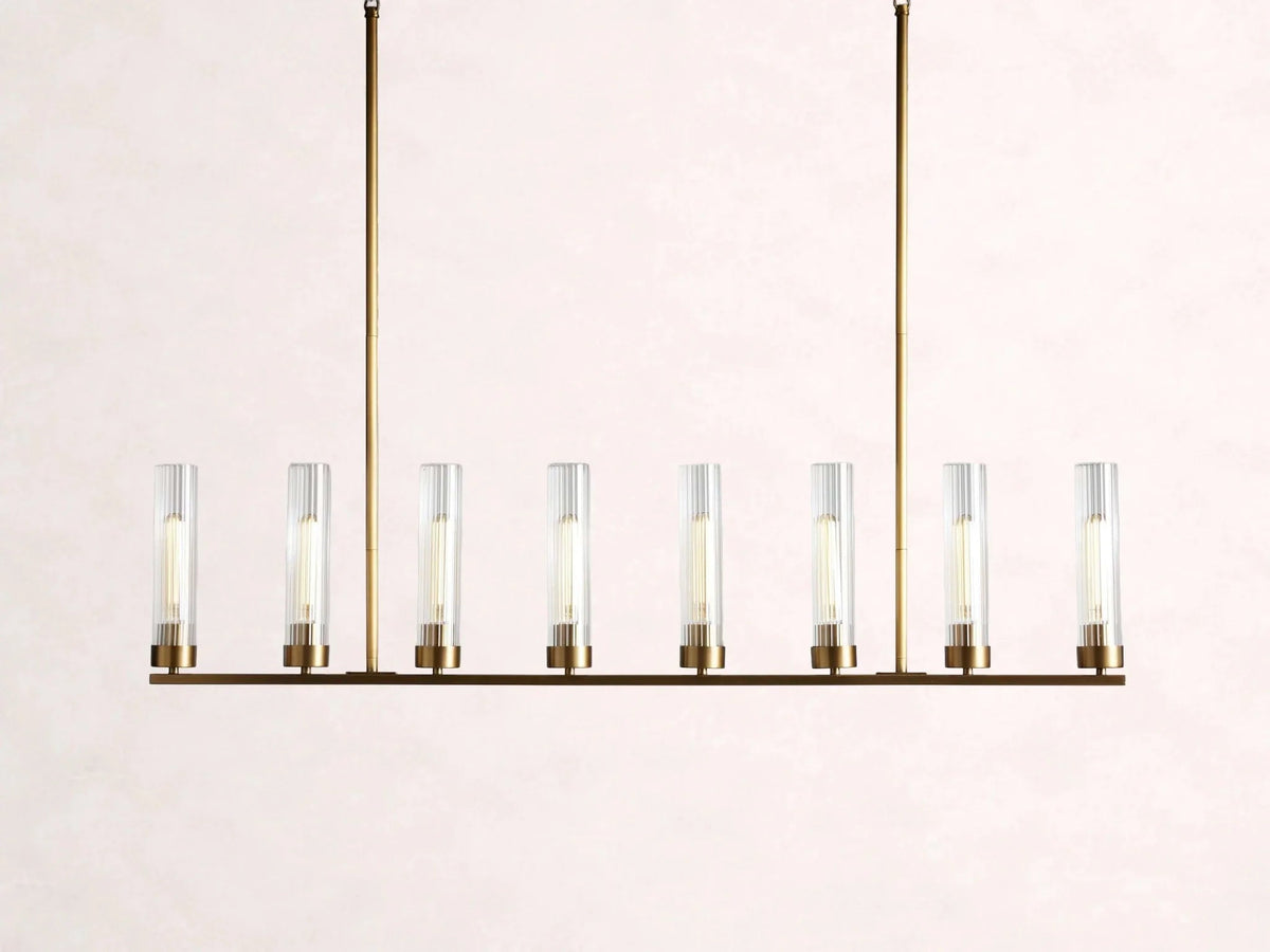 Andreas Linear Chandelier - Cyran Lamps