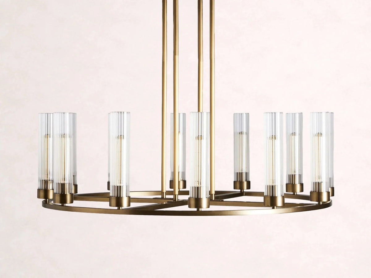 Andreas Round Chandelier - Cyran Lamps