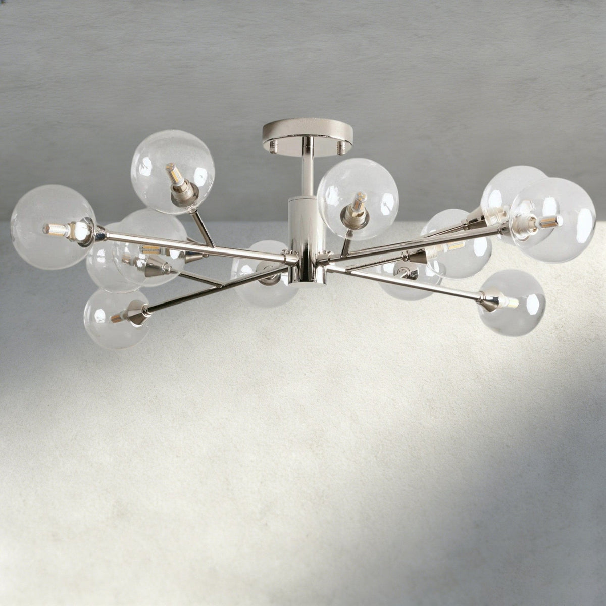 Apollo Flush Mount 20", 36", 47" - Cyran Lamps
