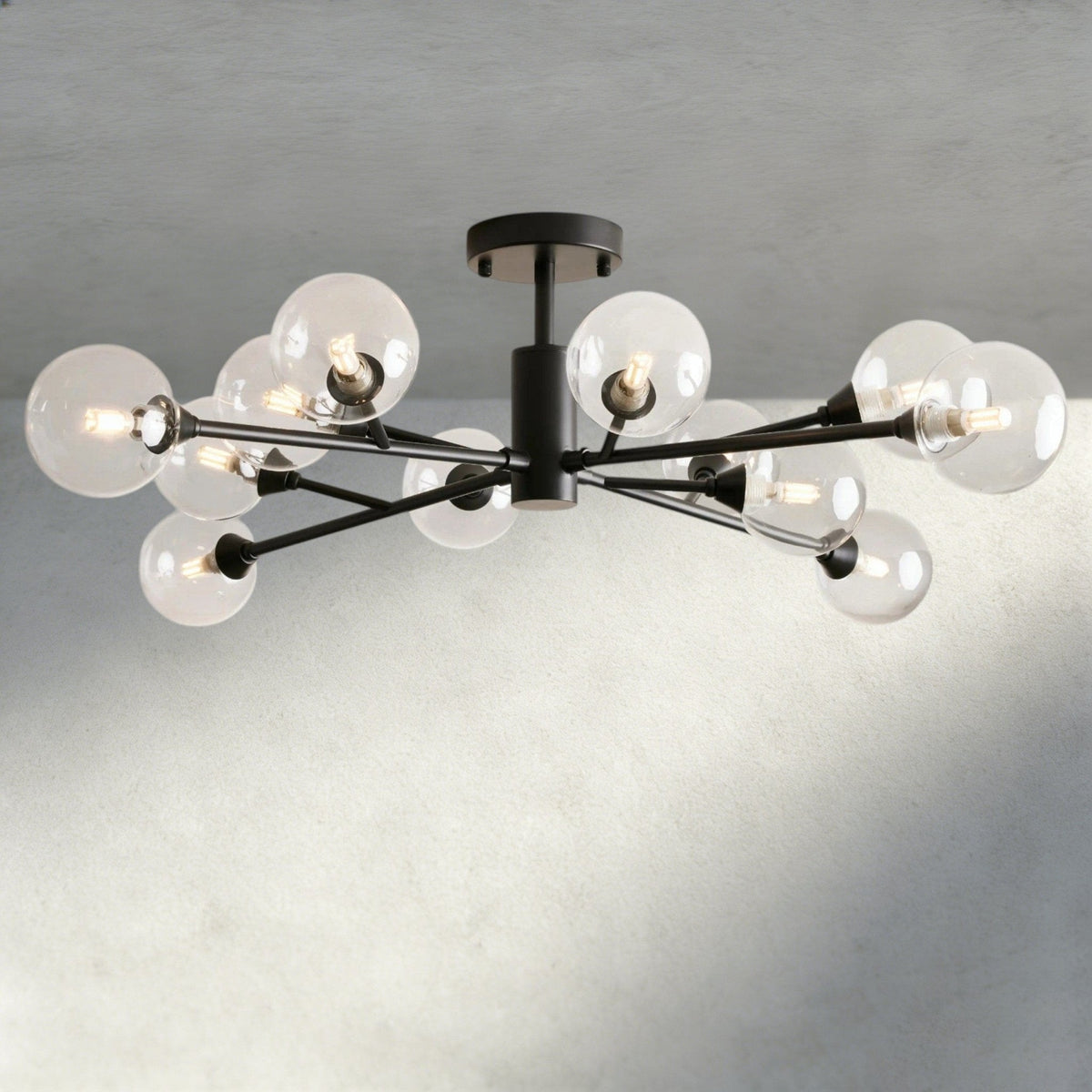 Apollo Flush Mount 20", 36", 47" - Cyran Lamps