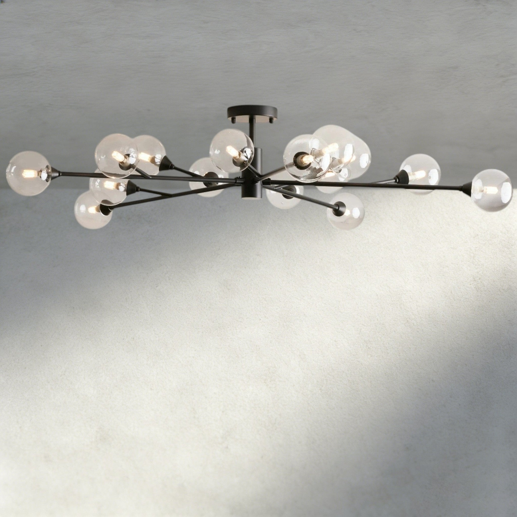 Apollo Flush Mount 20", 36", 47" - Cyran Lamps
