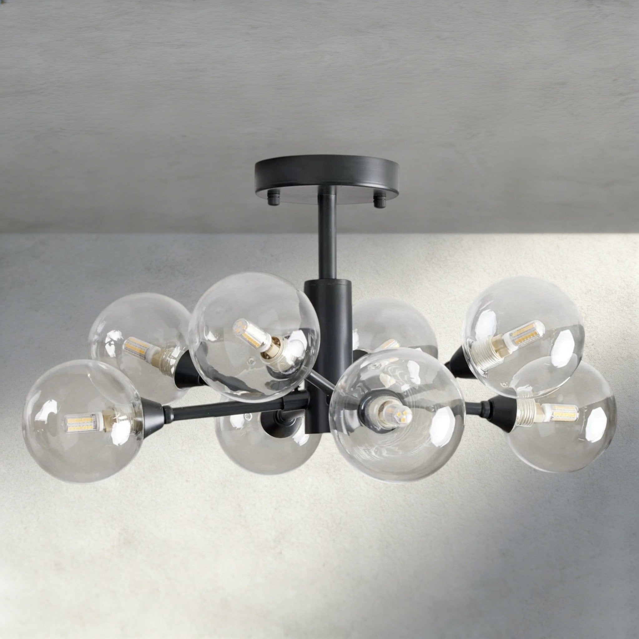 Apollo Flush Mount 20", 36", 47" - Cyran Lamps