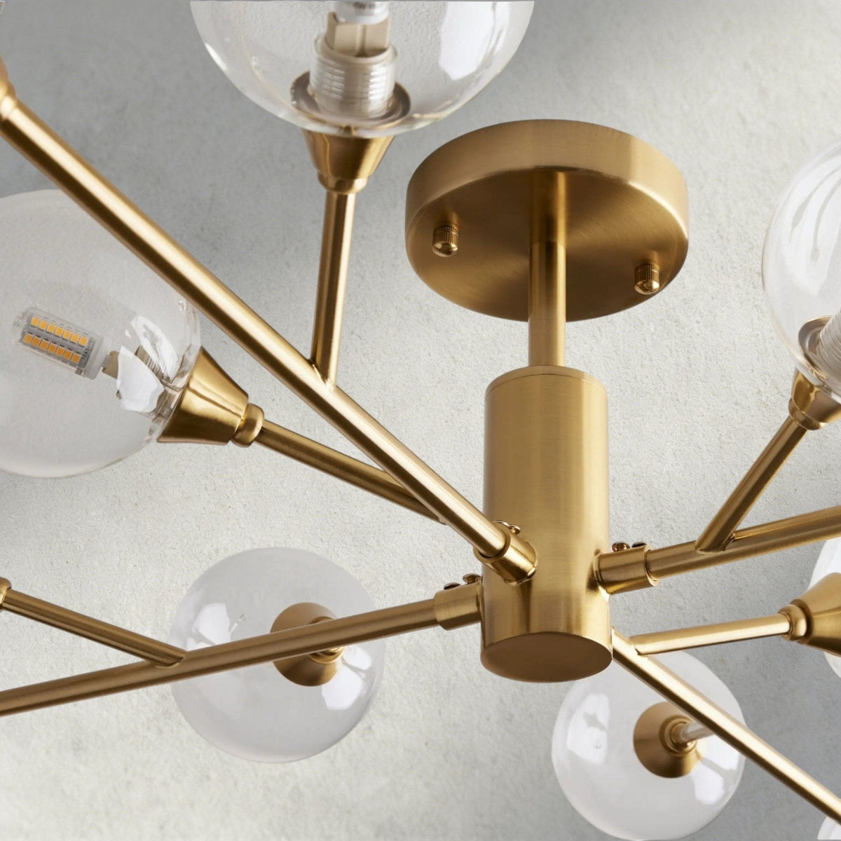 Apollo Flush Mount 20", 36", 47" - Cyran Lamps