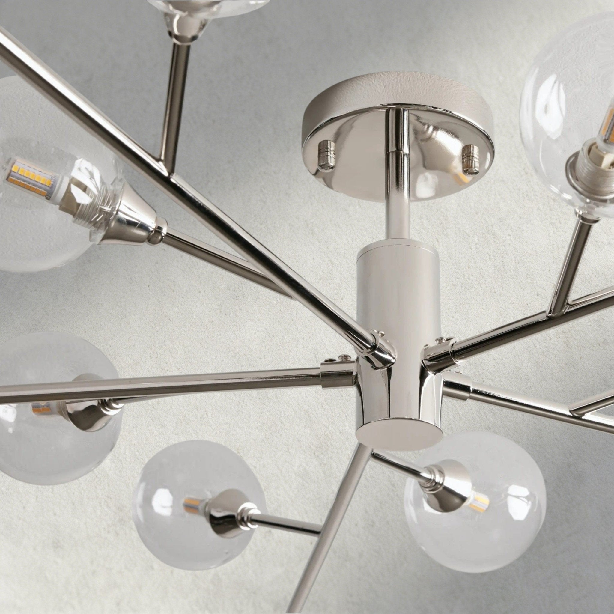 Apollo Flush Mount 20", 36", 47" - Cyran Lamps