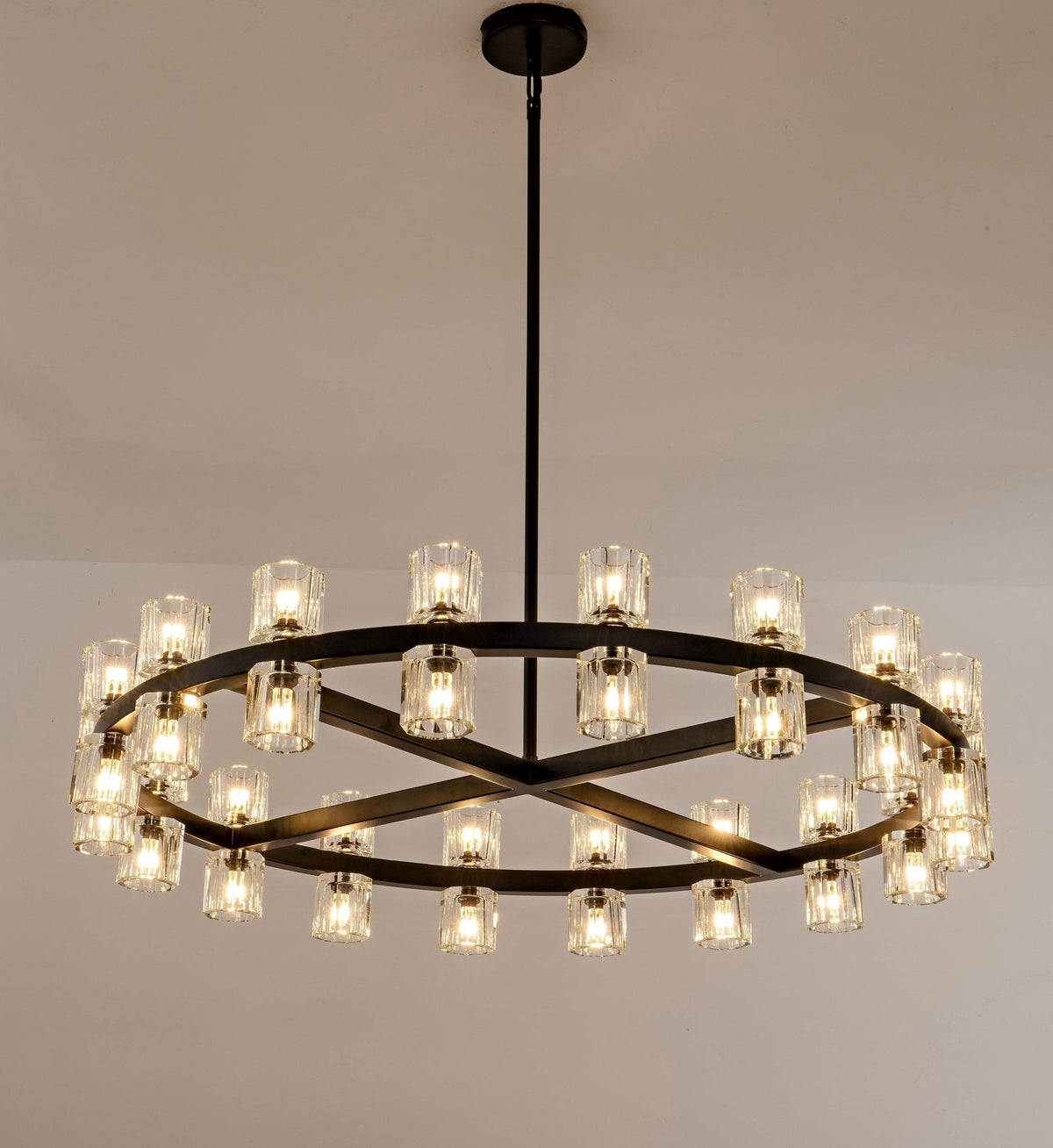 Arcachoe Led Round Chandelier - cyranlighting