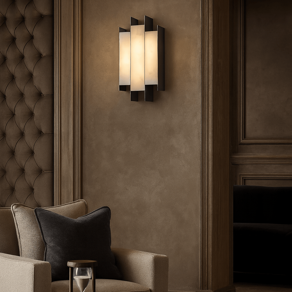 Arden Marble Sconce - cyranlamps