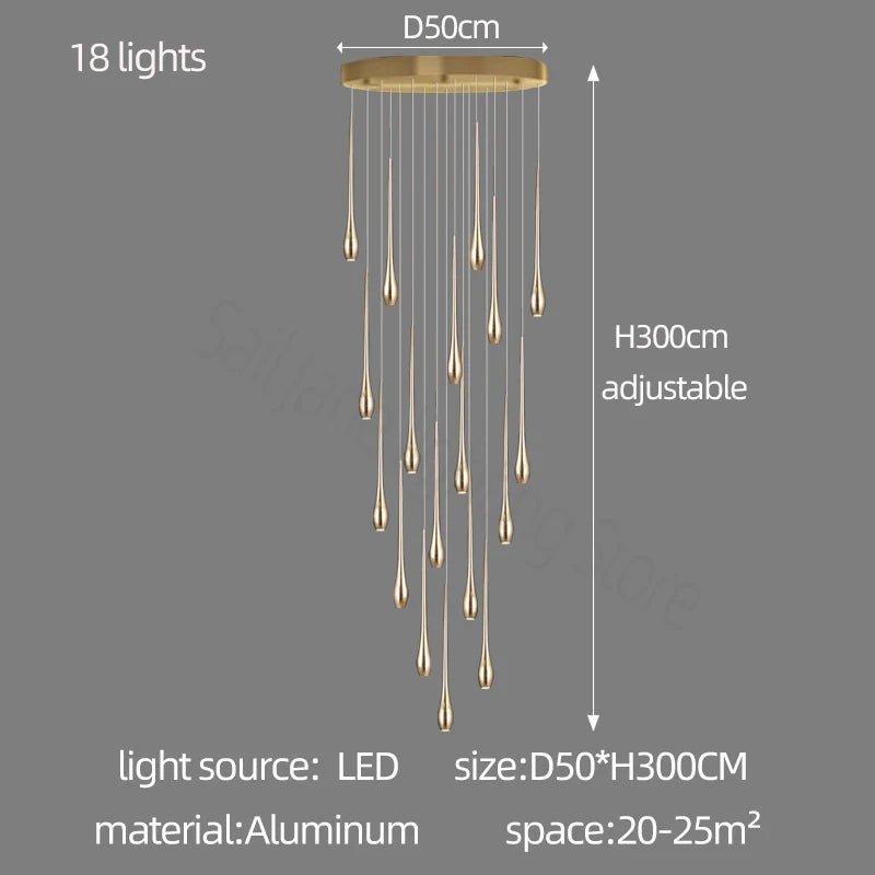 Ariano Multi Pendant Chandelier - cyranlamps