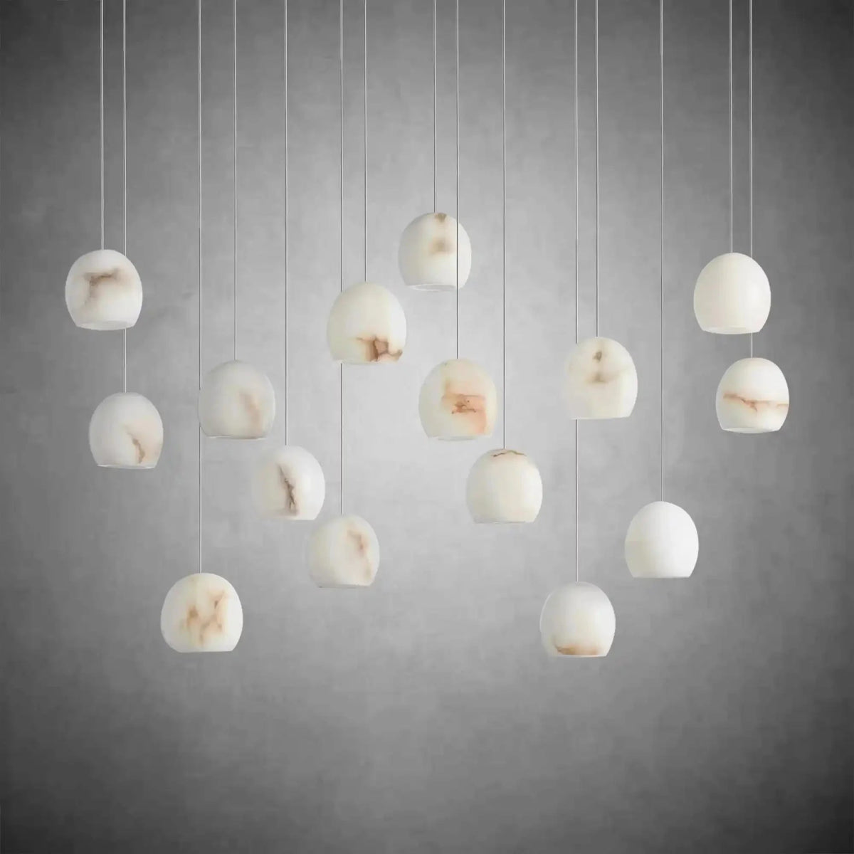 Arica Rectangular Chandelier - Cyran Lamps