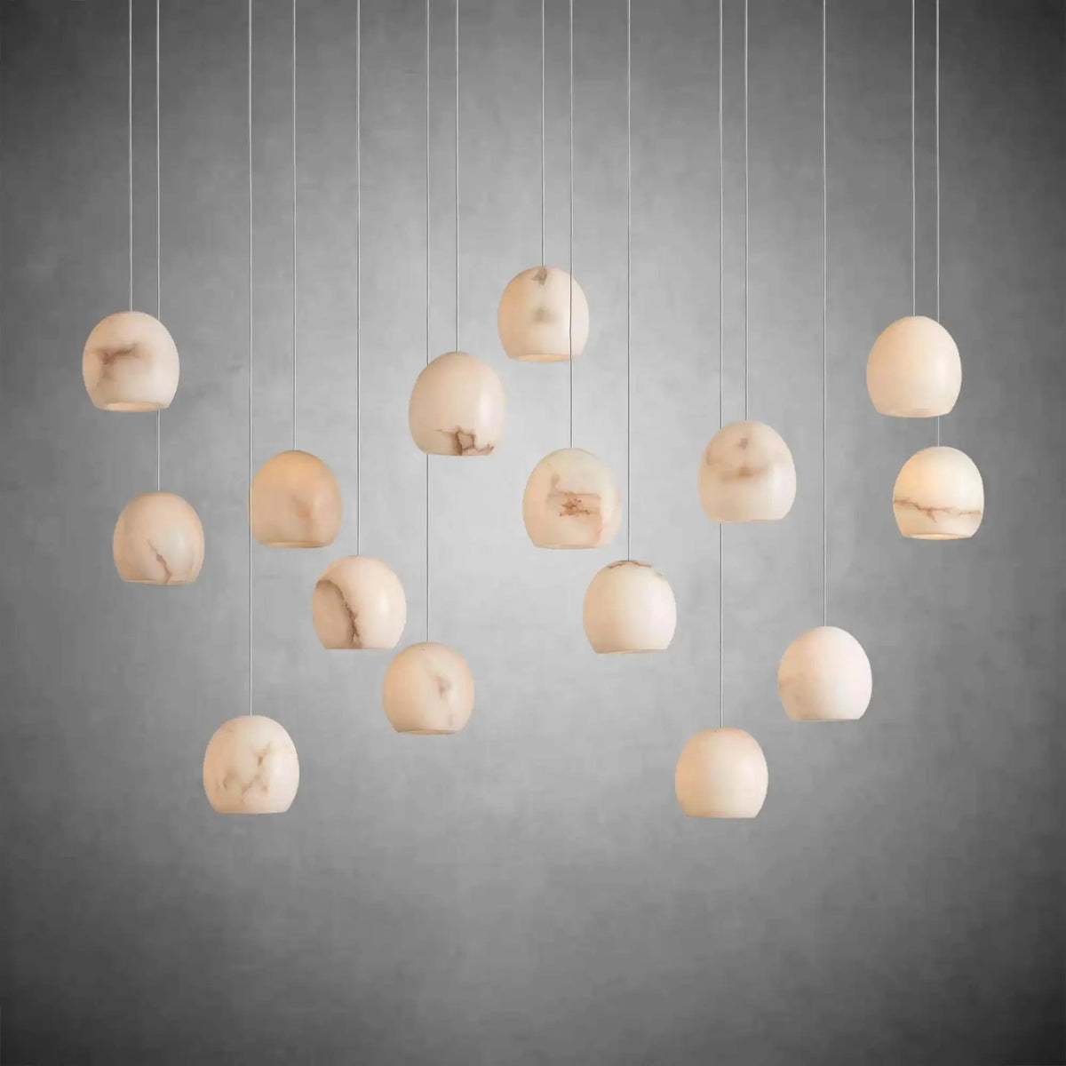Arica Rectangular Chandelier - Cyran Lamps