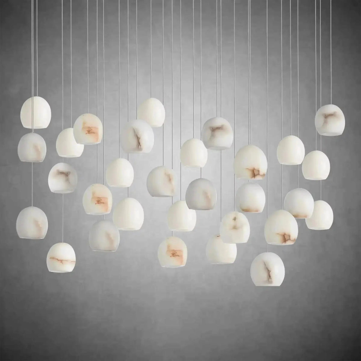Arica Rectangular Chandelier - Cyran Lamps