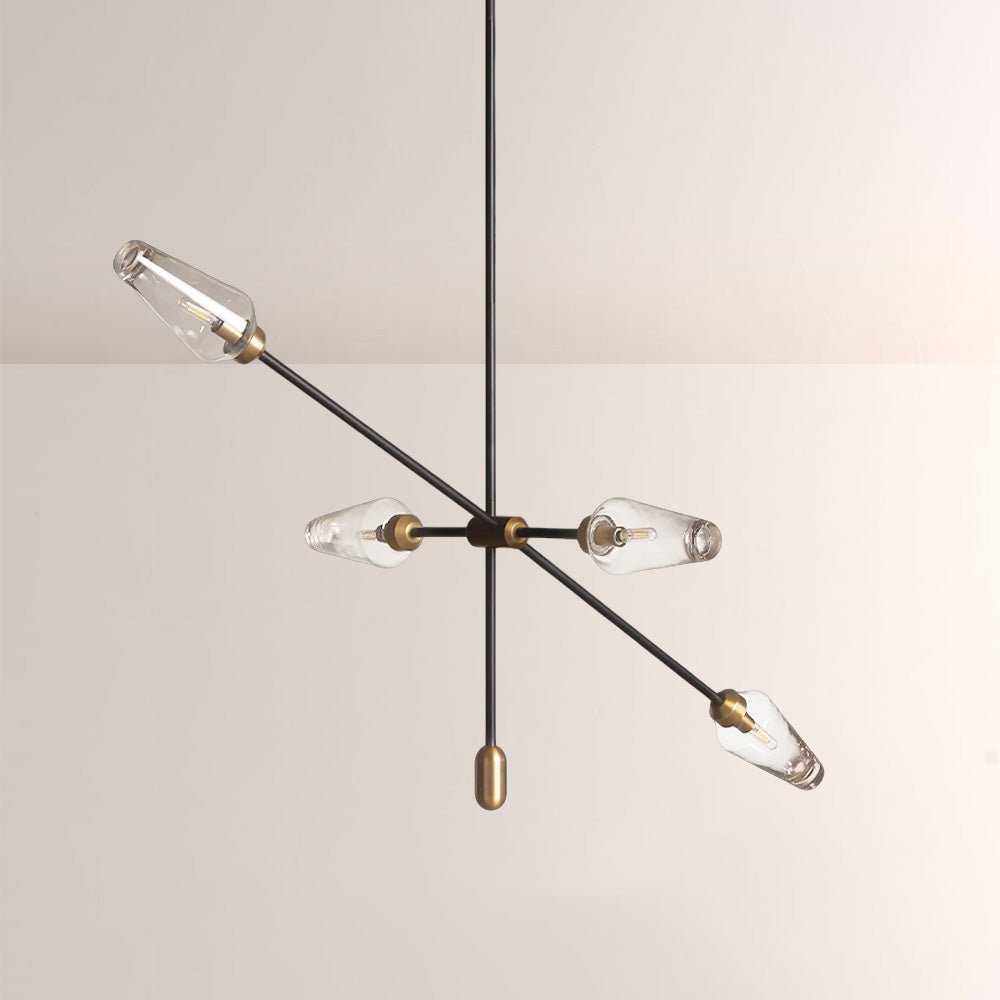 Arrow Bronze Chandelier - Cyran Lamps