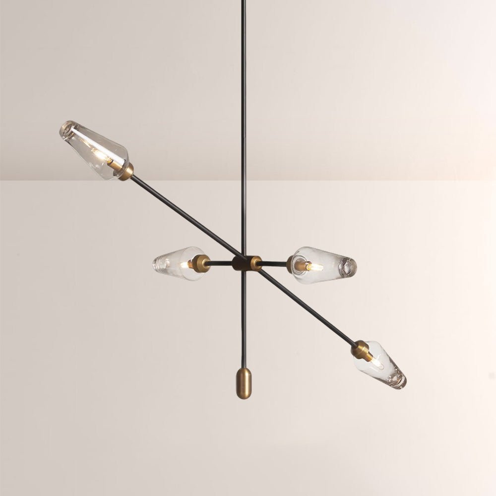 Arrow Bronze Chandelier - Cyran Lamps