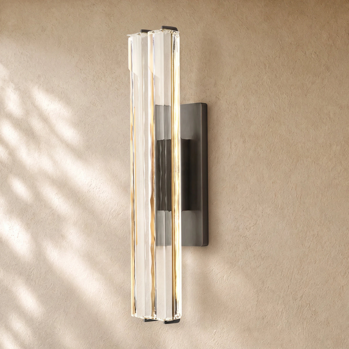 Audubom Crystal Double Sconce