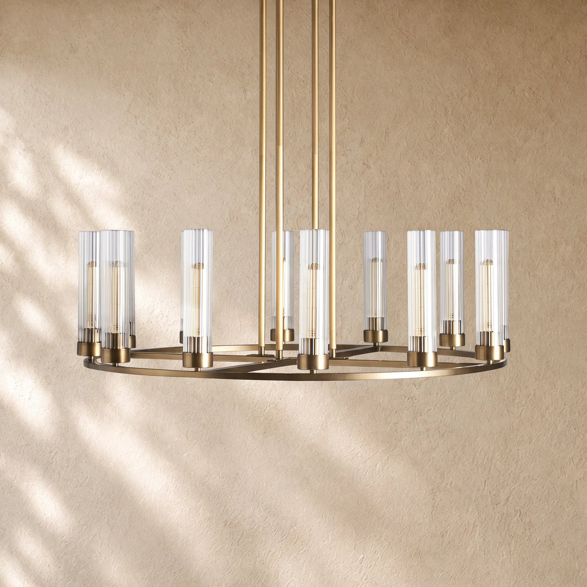 Andreass Round Chandelier 10/12 Light