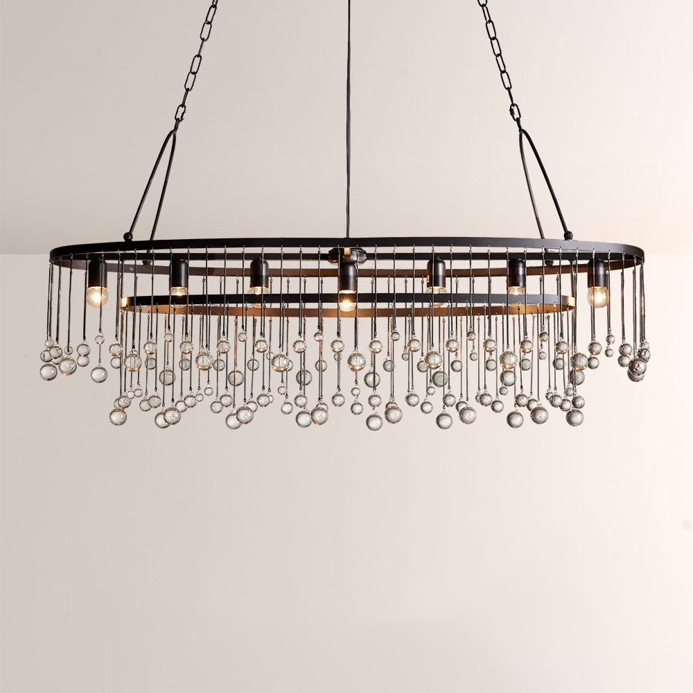 Aubluxe Oval Chandelier - Cyran Lamps