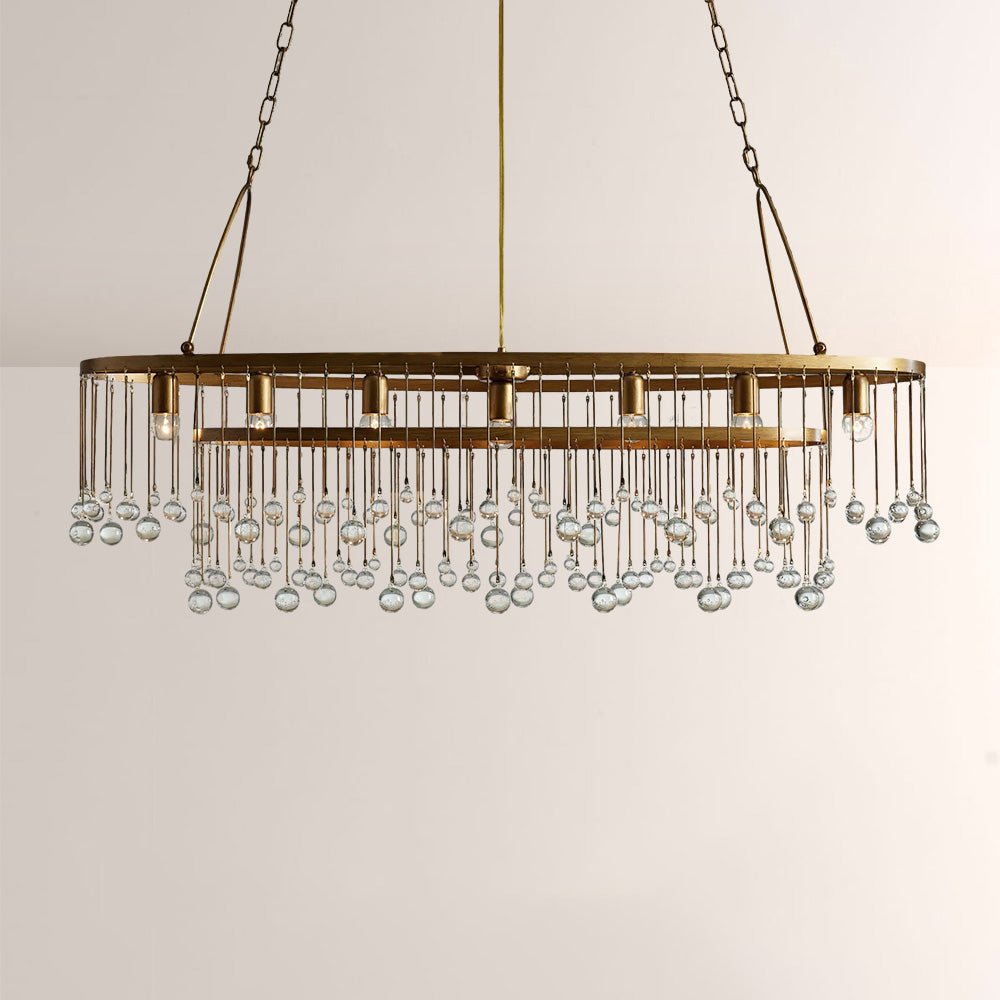Aubluxe Oval Chandelier - Cyran Lamps