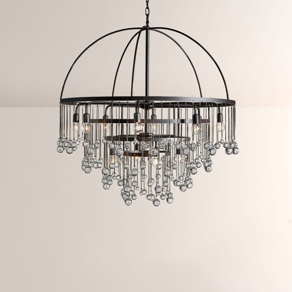 Aubluxe Round Chandelier - Cyran Lamps
