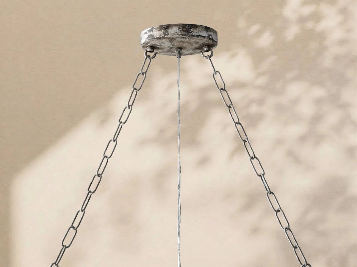 Aubrey Crystal Ball Rectangular Chandelier 47'' 60'' - Cyran Lamps