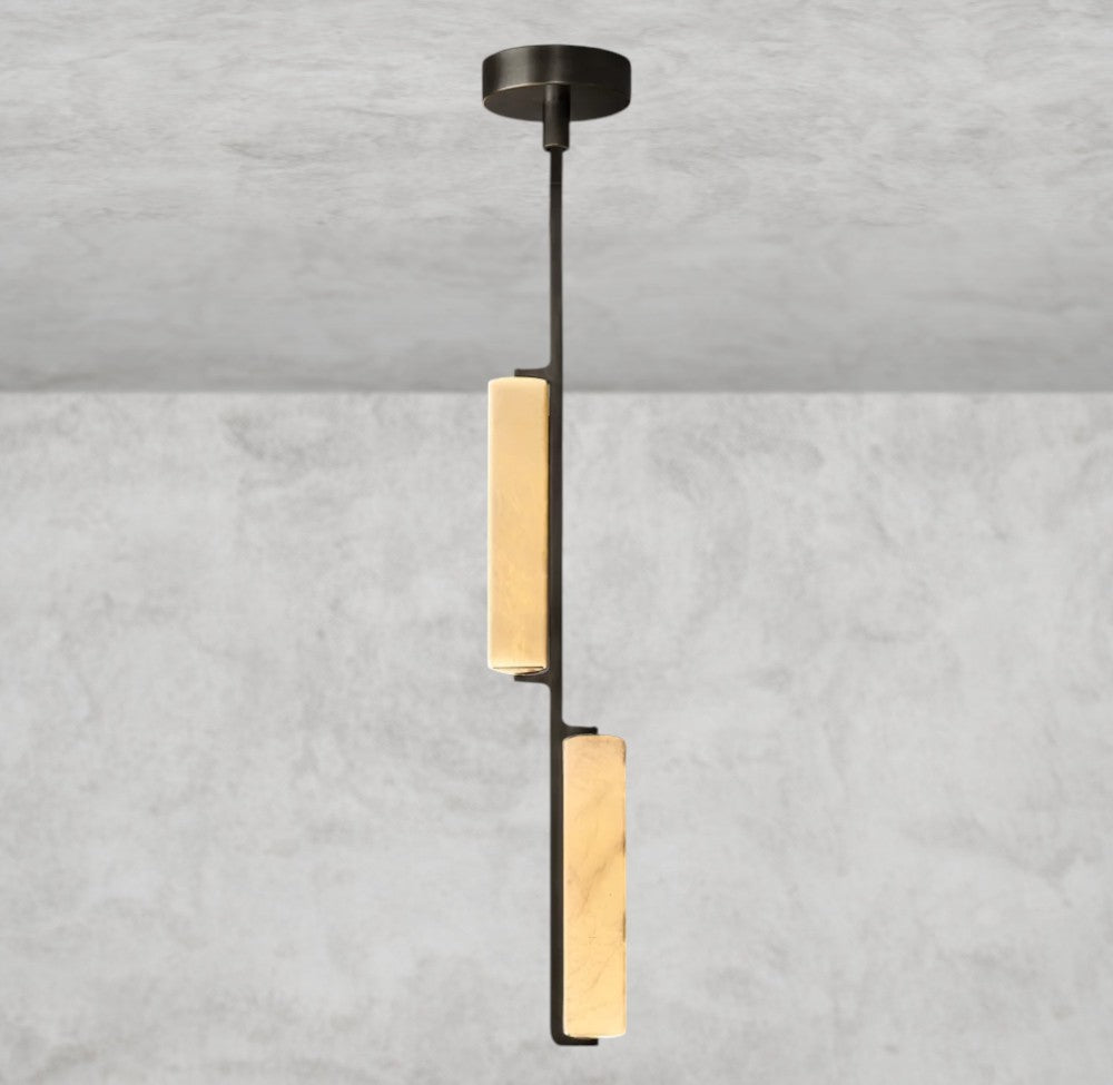 Audaben Alabaster Pendant - Cyran Lamps