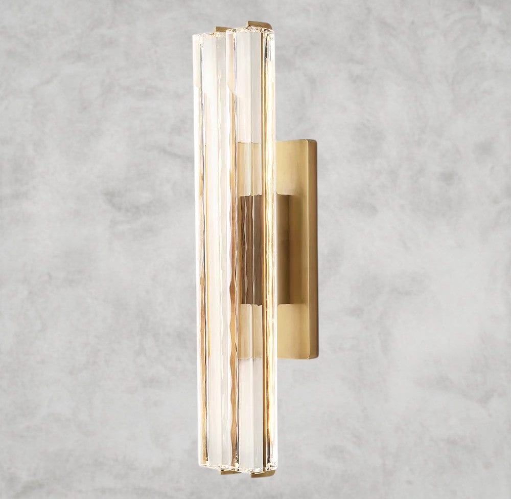Audaben Crystal Double Sconce - Cyran Lamps