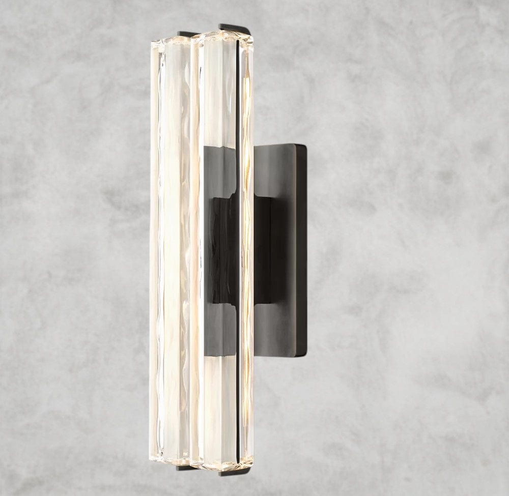Audaben Crystal Double Sconce - Cyran Lamps