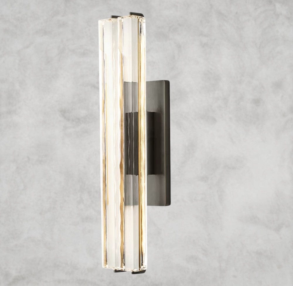 Audaben Crystal Double Sconce - Cyran Lamps