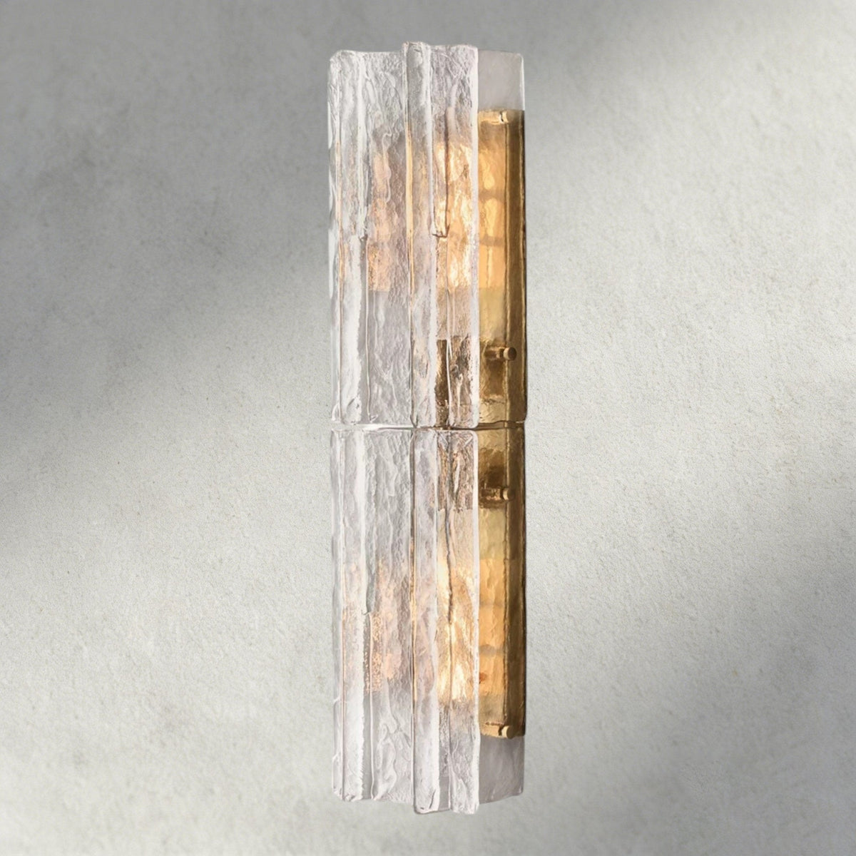 Aurelle Clear Glass Wall Sconce - Cyran Lamps