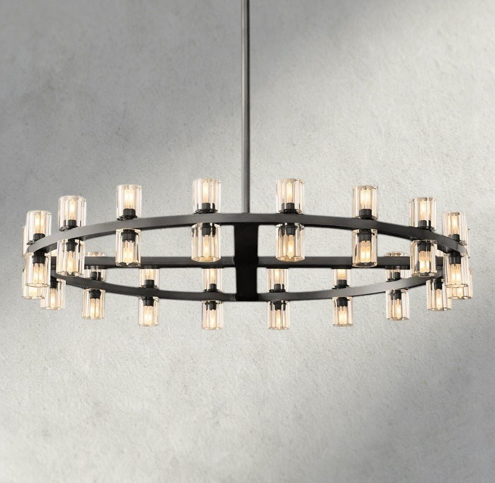 Avecho LED Round Chandelier 36", 48", 60" - cyranlighting