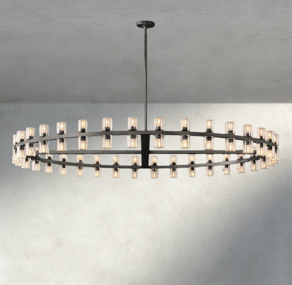 Avecho LED Round Chandelier 36", 48", 60" - cyranlighting