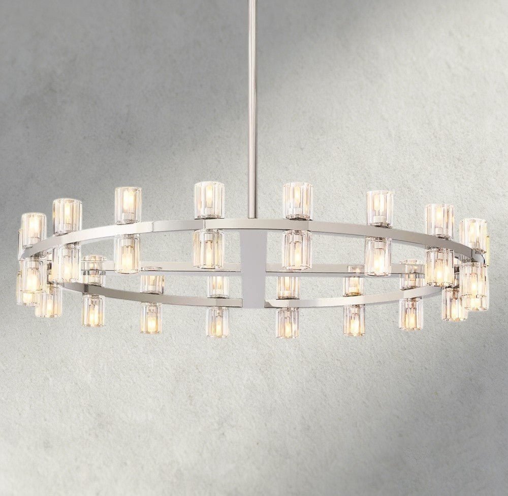 Avecho LED Round Chandelier 36", 48", 60" - cyranlighting