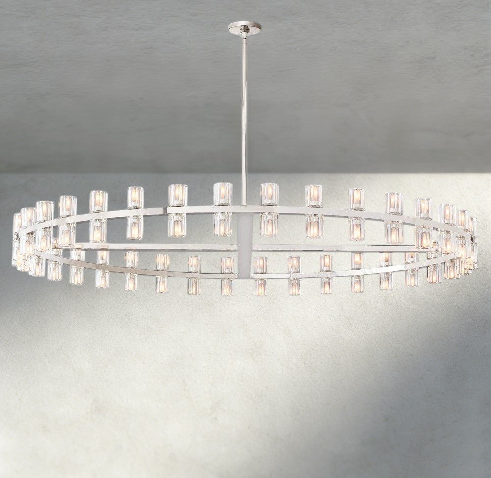 Avecho LED Round Chandelier 36", 48", 60" - cyranlighting