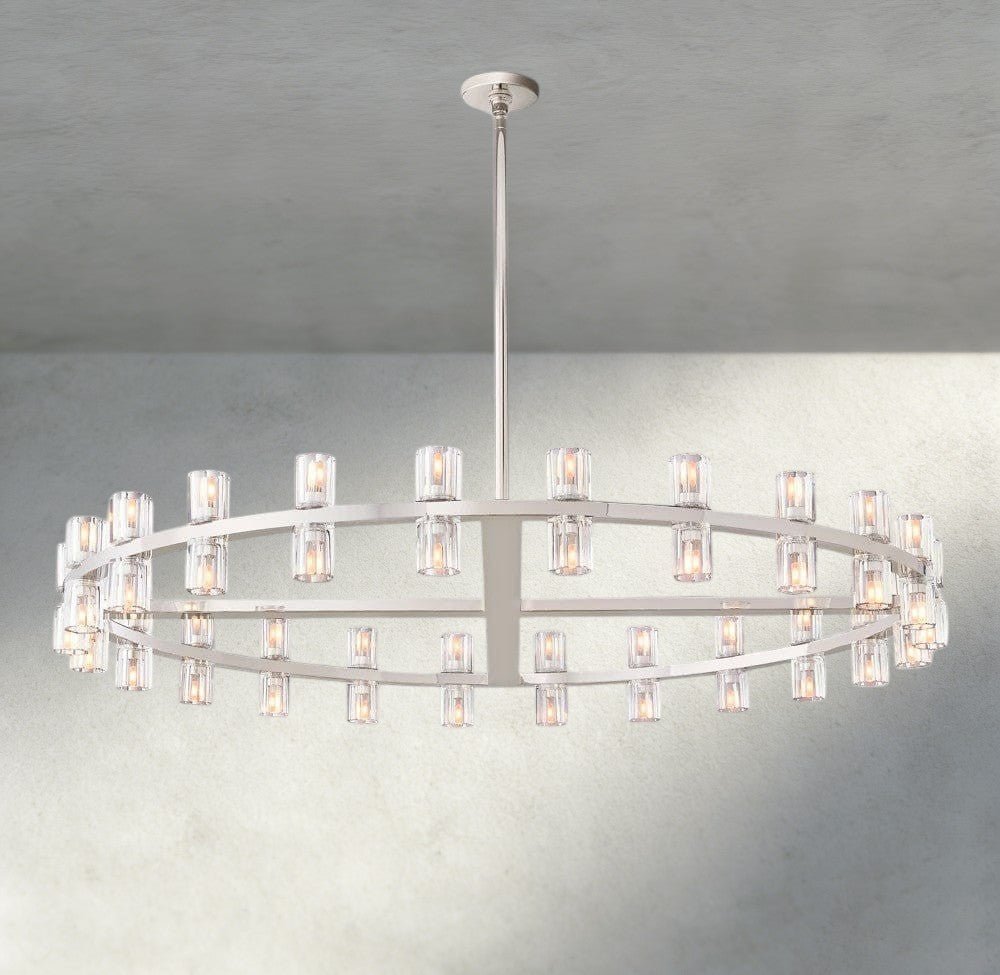Avecho LED Round Chandelier 36", 48", 60" - cyranlighting