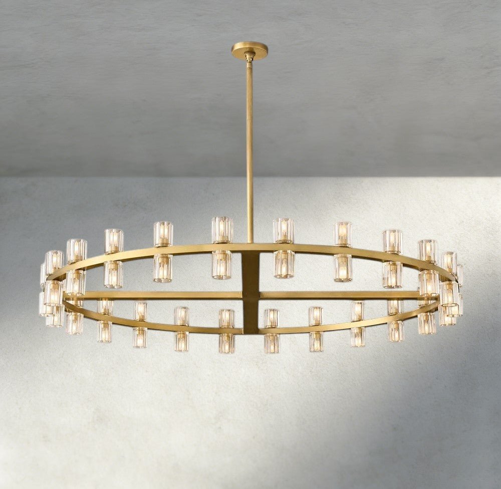 Avecho LED Round Chandelier 36", 48", 60" - cyranlighting