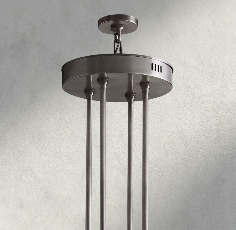 Avecho LED Round Two - Tier Chandelier 60" - cyranlighting