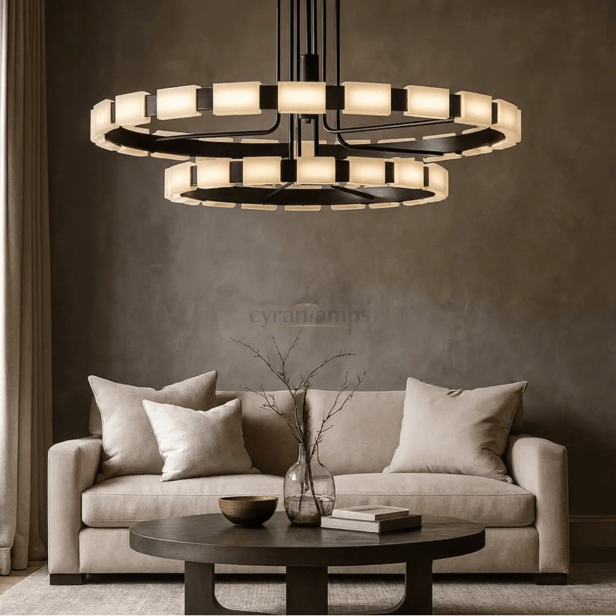 Aveline Modern Chandelier - cyranlighting