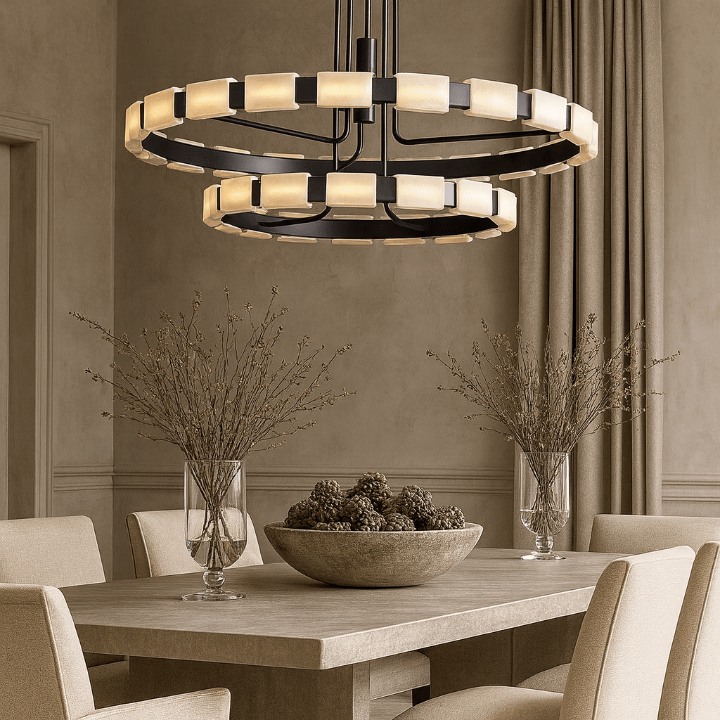 Aveline Modern Chandelier - cyranlamps